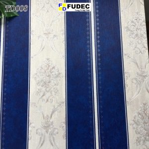 Giấy Dán Tường Phòng Khách Hoa Văn Châu Âu TD08
