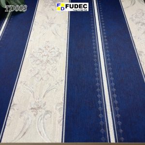 Giấy Dán Tường Phòng Khách Hoa Văn Châu Âu TD08
