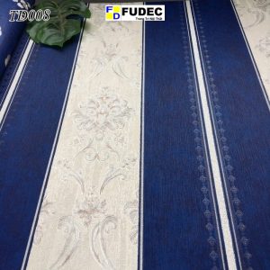 Giấy Dán Tường Phòng Khách Hoa Văn Châu Âu TD08