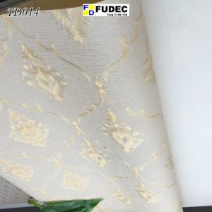Giấy Dán Tường Phòng Ngủ Hoa Văn 3D TD14