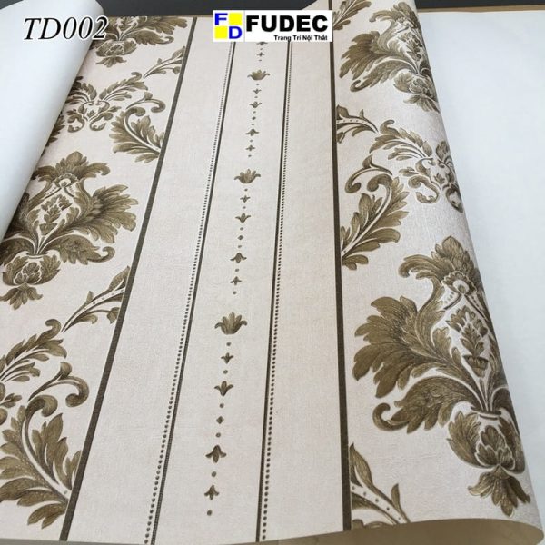 Giấy Dán Tường Hoa Văn Cổ Điển Châu Âu TD02