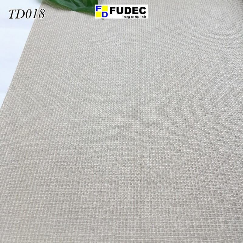 Giấy Dán Tường Phòng Ngủ Vân Vải TD18 - Ảnh 3