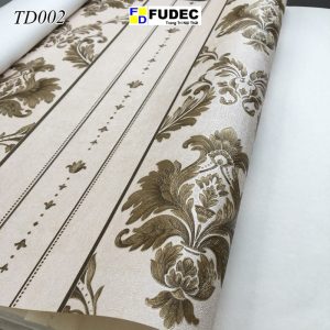 Giấy Dán Tường Hoa Văn Cổ Điển Châu Âu TD02