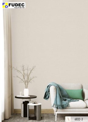 Giấy Dán Tường Giả Vải Hàn Quốc 6832-3