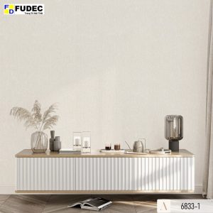 Giấy Dán Tường Giả Vải Hàan Quốc 6833-1