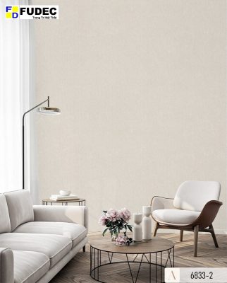 Giấy Dán Tường Giả Vải Hàn Quốc 6833-2