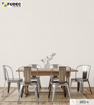 Giấy Dán Tường Giả Vải Hàn Quốc 6833-4