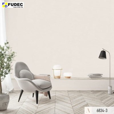 Giấy Dán Tường Giả Vải Hàn Quốc 6834-3