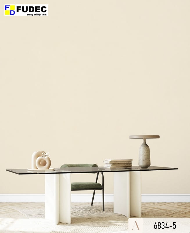 Giấy Dán Tường Giả Vải Hàn Quốc 6834-5