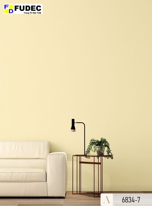 Giấy Dán Tường Giả Vải Hàn Quốc 6834-7