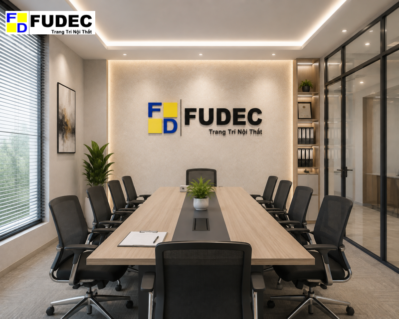 Giấy dán tường giả vải Hàn Quốc cho văn phòng