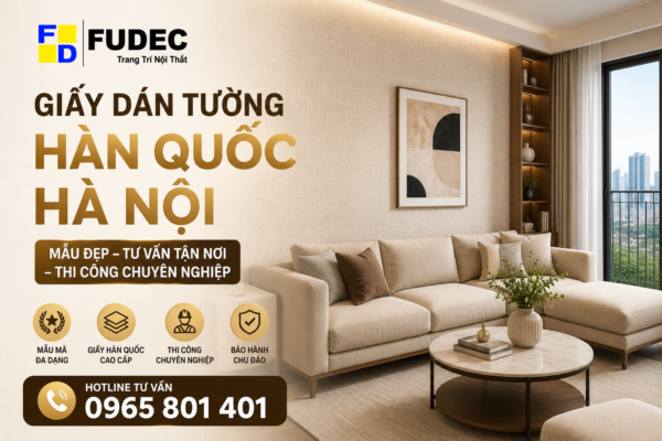 giay dan tuong Han Quoc Ha Noi fudec